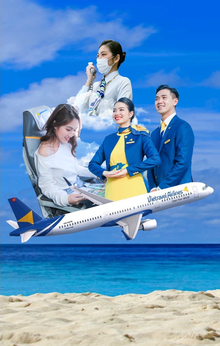 Bay cùng Vietravel Airlines